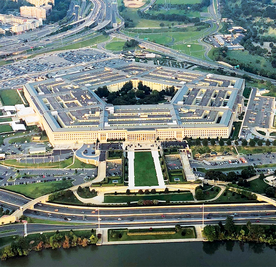 With the world’s biggest defense budget, the US accounted for 39% of total global military expenditure in 2020. (Reuters)