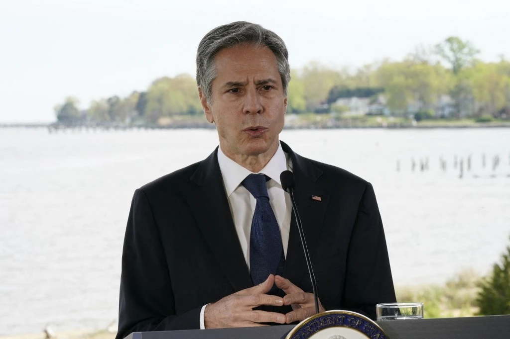 US Secretary of State Antony Blinken called on the international community to question the Houthi militia’s military assaults on Marib. (File/AFP)