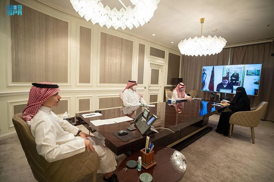 Saudi and Moroccan foreign ministers hold talks