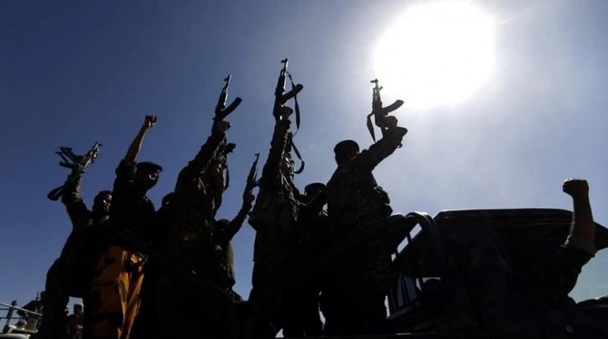 The Iran-backed Houthi militia in Yemen have launched repeated cross border attacks targeting populated cities in southern Saudi Arabia. (File/AFP)