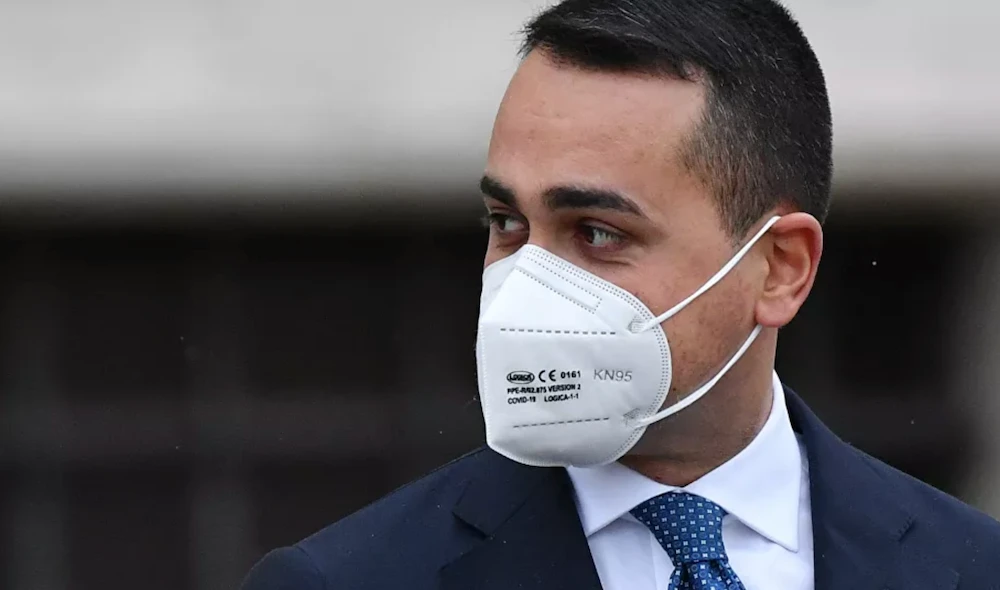 During questions at the Italian Chamber of Deputies, Di Maio also said that a visit to Rome by Libyan Prime Minister Abdul Hamid Mohammed Dabaiba is in the pipeline. (AFP/File Photo)
