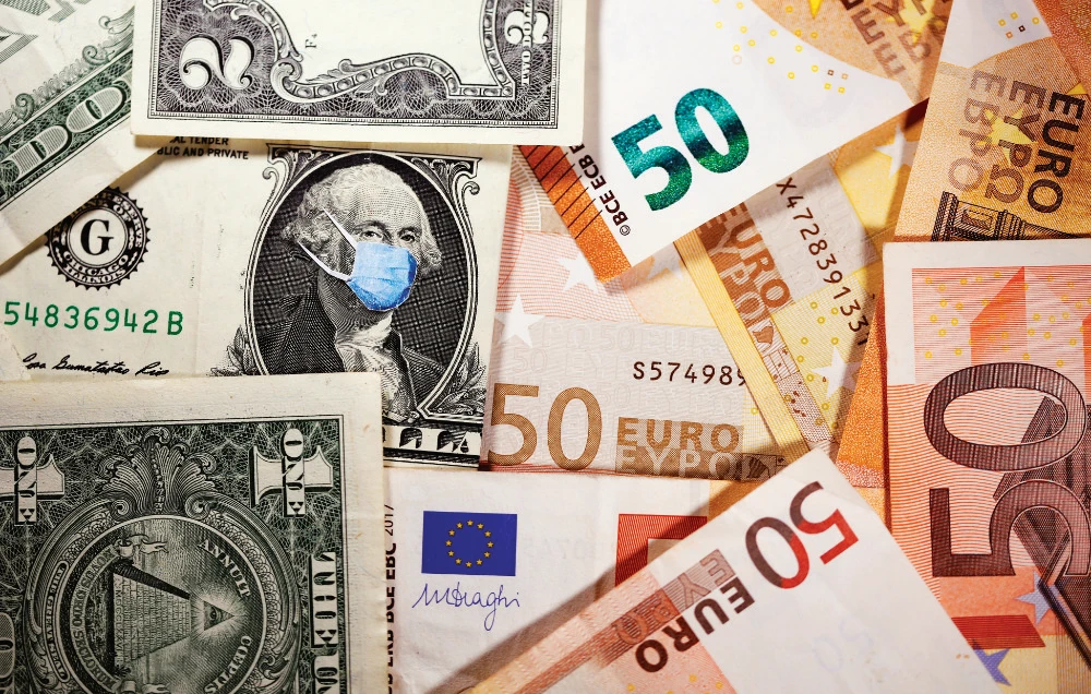 The monthly sentiment survey for the 19 countries sharing the euro on Thursday showed optimism rising to 110.3 points in April from 100.9 in March. (Reuters)