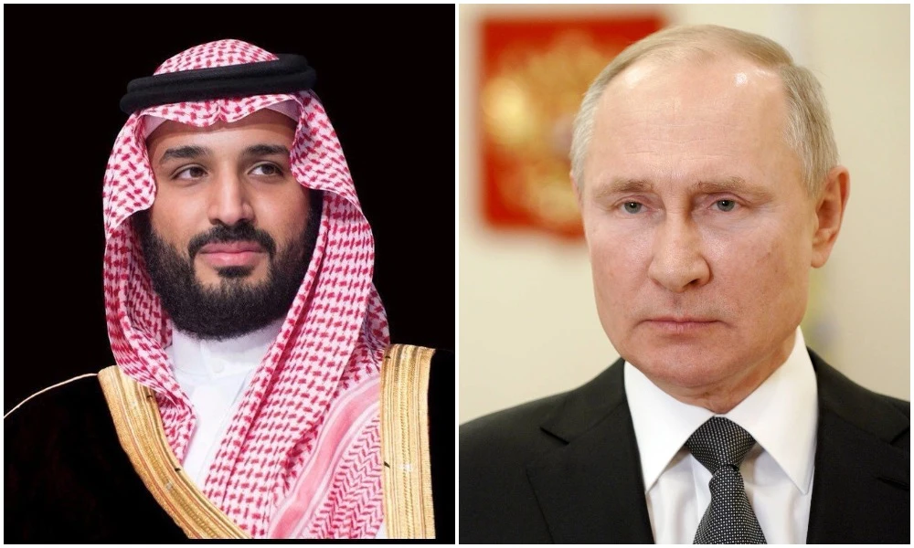 Russia supports the stance of Saudi Arabia’s Crown Prince Mohammed bin Salman on international relations, Kremlin spokesman Dmitry Peskov said Friday. (SPA/Reuters/File Photos)