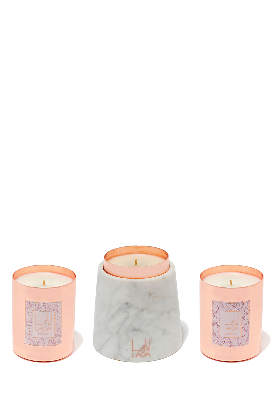 Lava candle set
