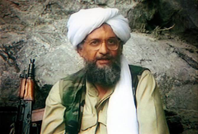Ayman Zawahiri took over the leadership of Al-Qaeda after the death of Osama bin Laden. (Getty Images)
