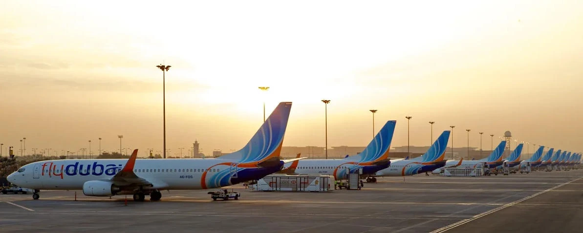 Budget carrier flydubai swung to a loss as flights were grounded last year. (Supplied)