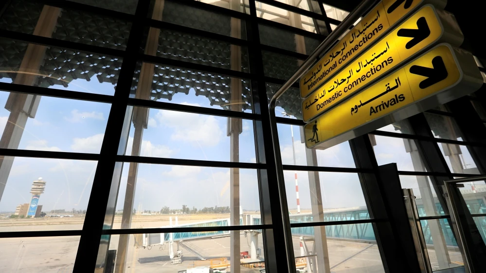 Two rockets target Baghdad airport base housing US troops