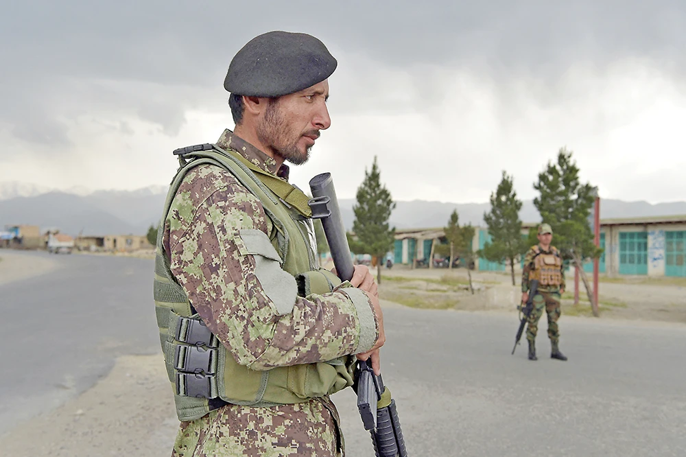 More than 60 Taliban fighters killed by troops after US base takeover, Kabul says