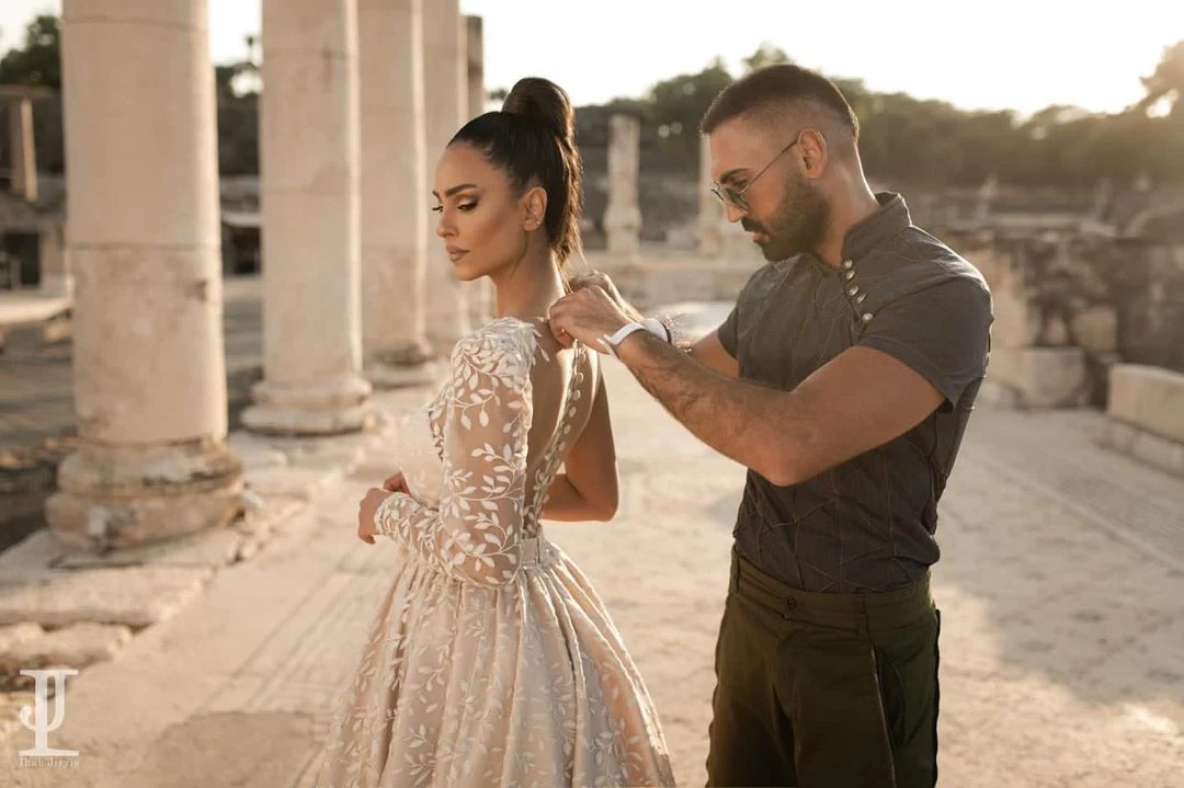 ‘I want to go global,’ says Palestinian designer Ihab Jiryis after Arab Fashion Week showing