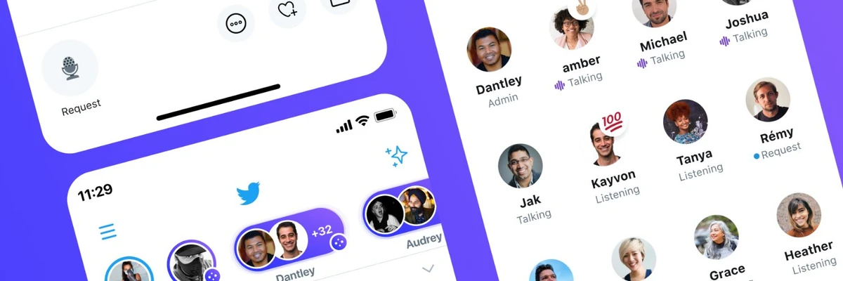 Twitter first introduced Spaces last year as a test feature, but has now rolled out the feature with new updates based on feedback received during the testing period. (Supplied)