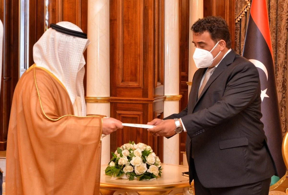 Kuwait foreign minister holds talks with Libyan officials