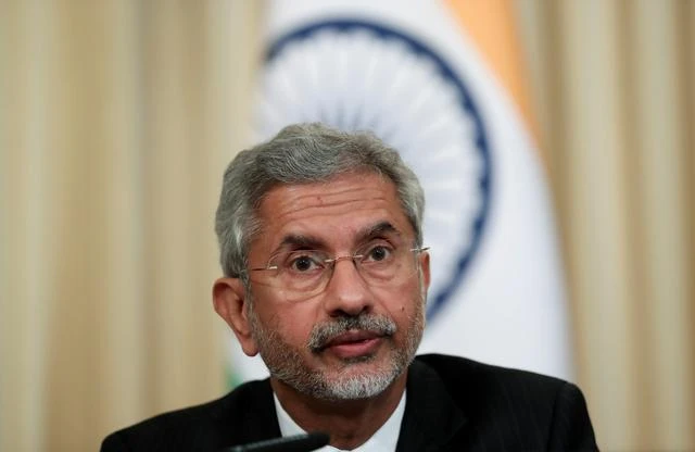 India's Foreign Minister Subrahmanyam Jaishankar attends a news conference. (File photo: Reuters)
