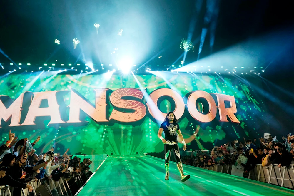Saudi superstar wrestler Mansoor signs with WWE RAW
