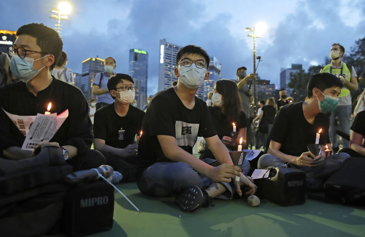 Hong Kong’s Joshua Wong handed extra jail time for Tiananmen vigil
