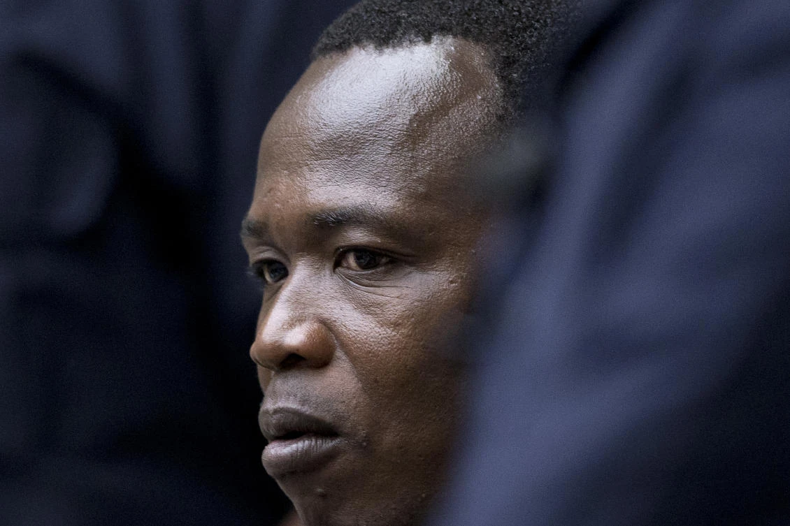 The panel of judges had considered sentencing Dominic Ongwen to life imprisonment, above, the court’s harshest punishment. (AP)