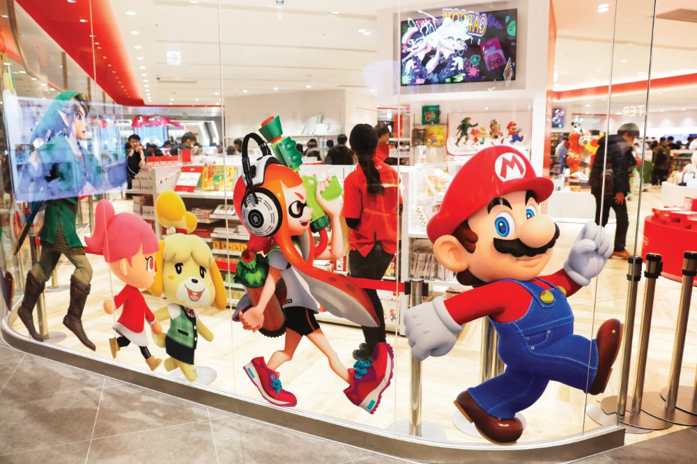 Nintendo profits boom on healthy sales of its Switch as people stuck at home play games