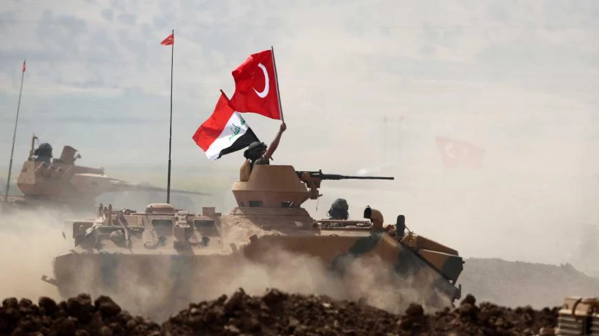 Turkish and Iraqi troops during a joint military exercise near the Turkish-Iraqi border in Silopi, Turkey, Sept. 26, 2017. (Reuters)