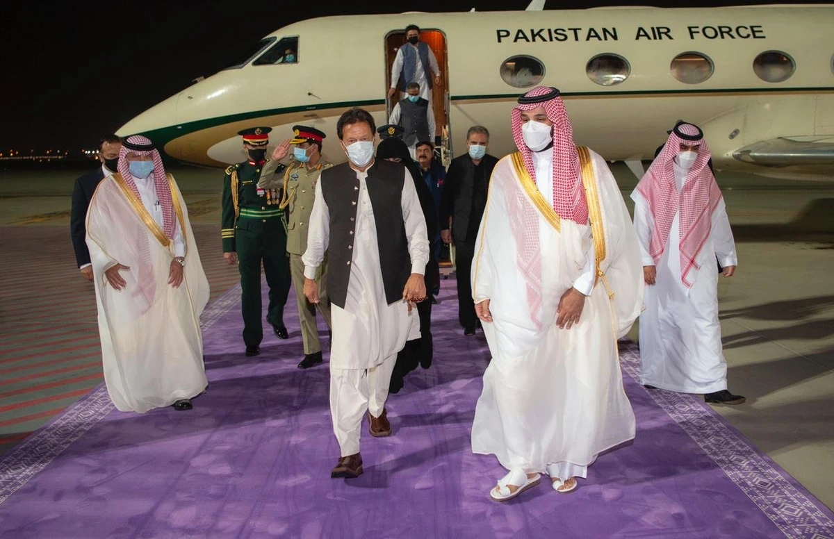 Pakistan PM Imran Khan arrives in Saudi Arabia for three-day visit