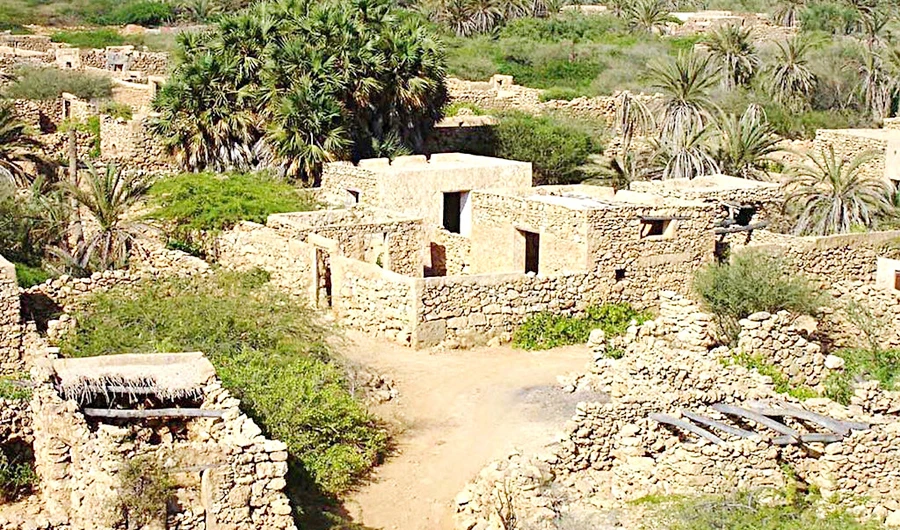 Al-Qassar village consists of old buildings and is located in the south of Farasan Island. (Supplied)