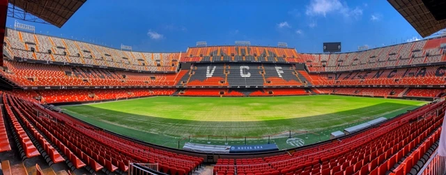 Thousands of Valencia fans gathered outside the team’s Mestalla Stadium to protest against Singaporean owner Peter Lim on Saturday. (Shutterstock)