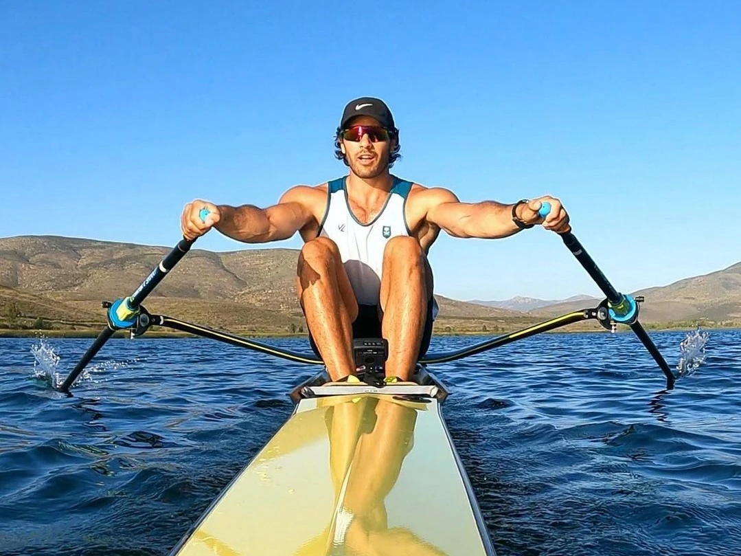 Rower Husein Alireza took part in a successful three-month training camp at the Chula Vista Elite Athlete Training Center near San Diego, California. (Instagram: @huseinalireza)