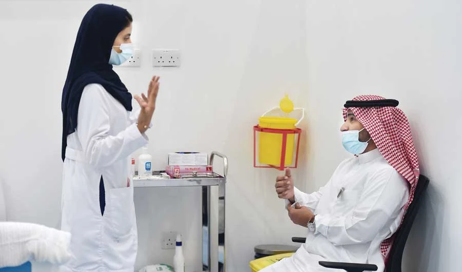 Studies on immunocompromised vaccine responses are still being conducted, with experts stressing that without proper care, high-risk people are more likely to fall ill. (AFP)