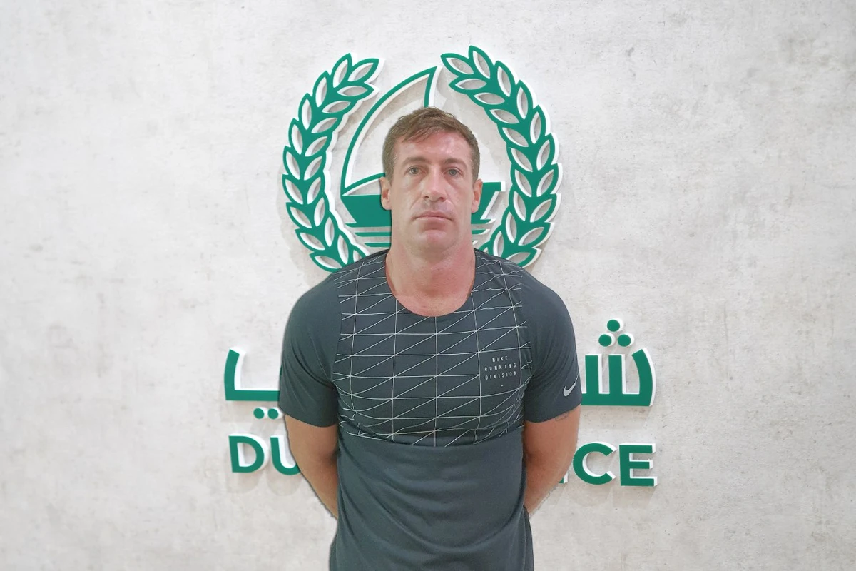 Briton Michael Paul Moogan, one the UK’s most-wanted fugitives, has evaded arrest for eight years. (Twitter: @DXBMediaOffice)