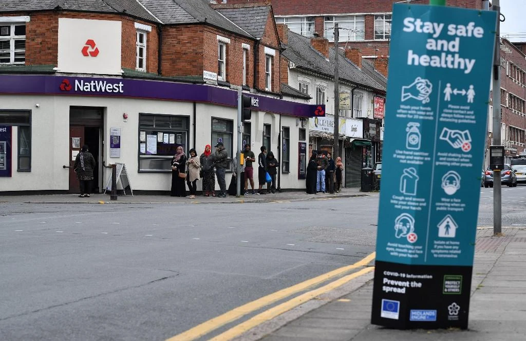 Britain’s successful COVID-19 vaccination program has allowed the authorities to start relaxing curbs. (AFP)
