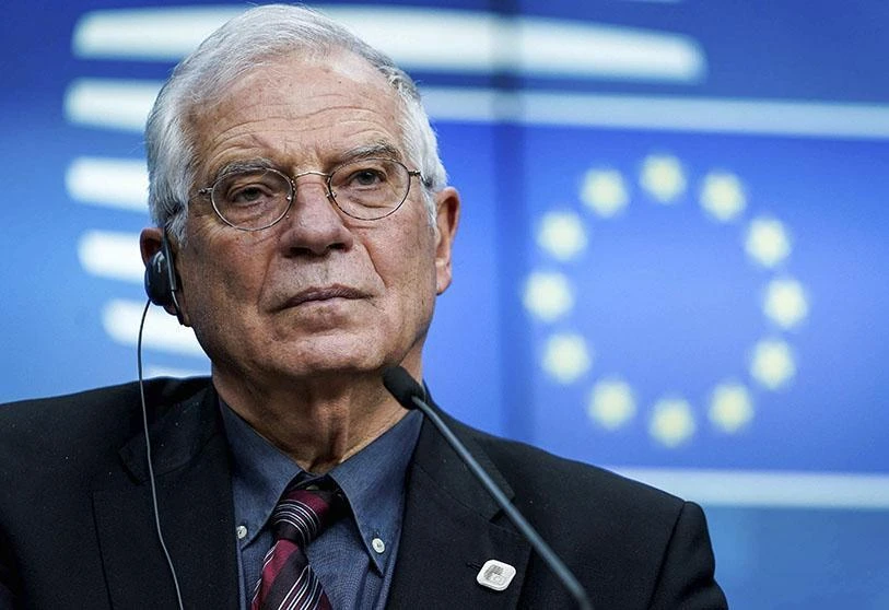 Josep Borrell is chairing the nuclear talks between Iran and world powers in Vienna. (AFP/File Photo)