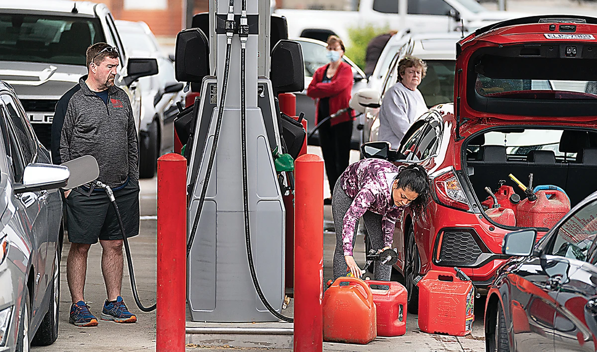 US capital running out of gas, even as Colonial Pipeline recovers