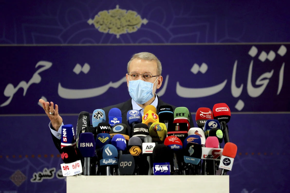 Former Iran parliament speaker registers to run for president