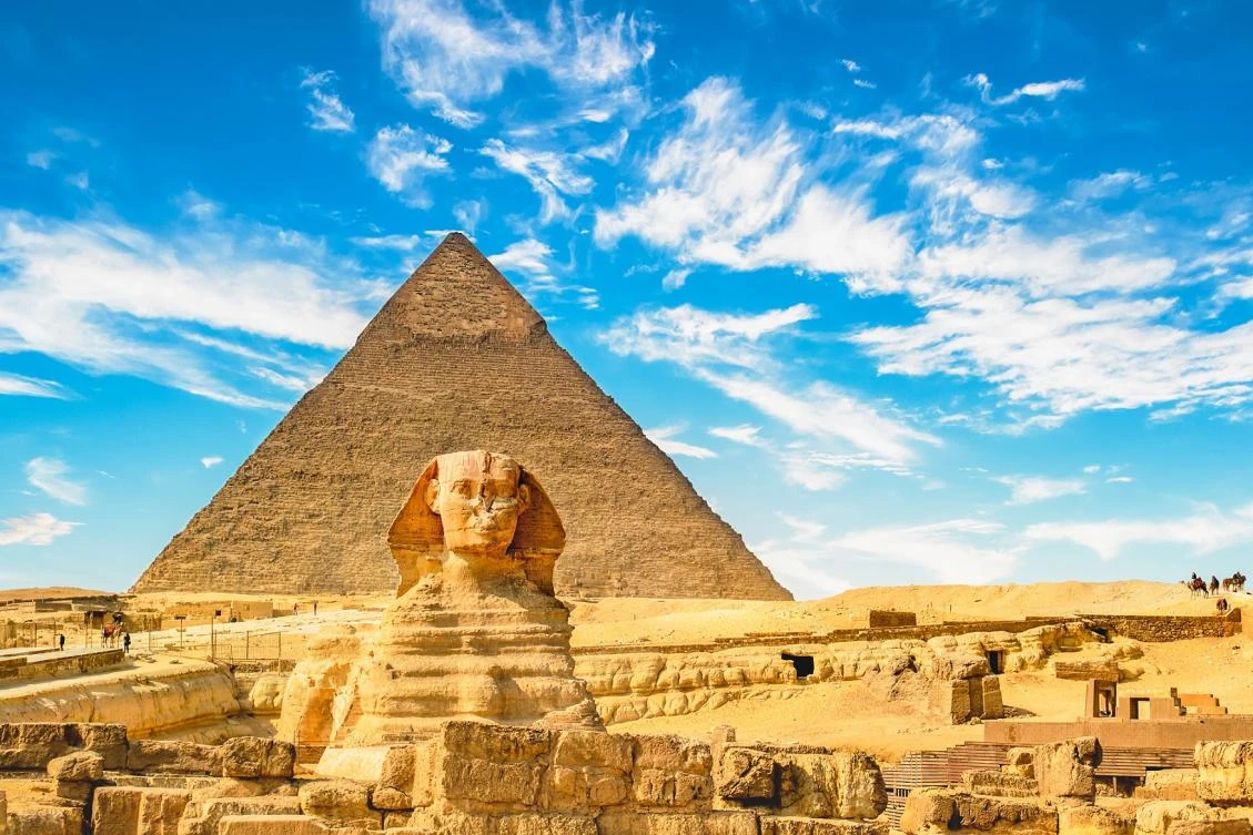 Cairo has emerged as one of the most popular travel searches for Saudis as international flights resume. (Shutterstock)
