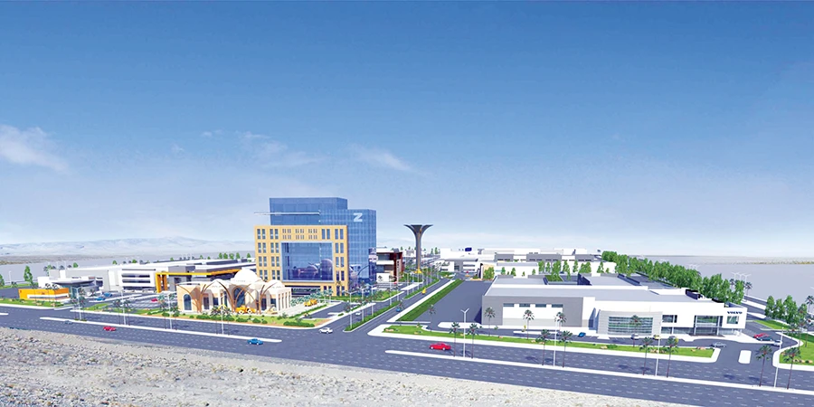 Zahid Business Park will be located on the northern outskirts of Jeddah.