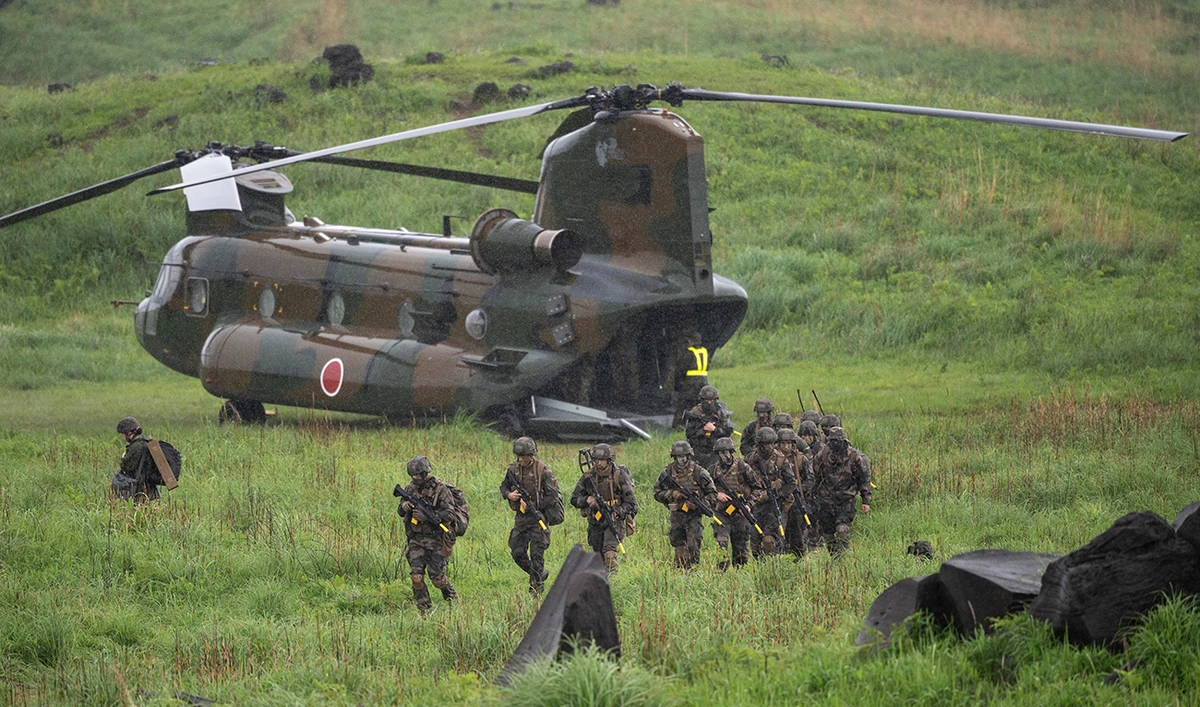 Japan, US and France hold military drill