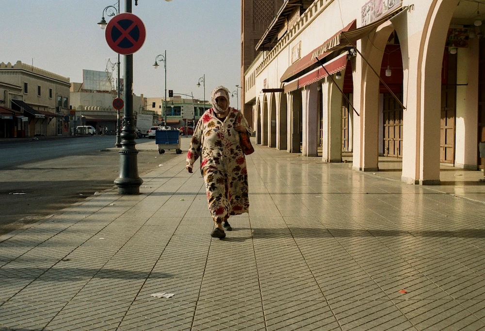 The 50-page photobook is a collection of images captured in the Northern region of Morocco. Supplied