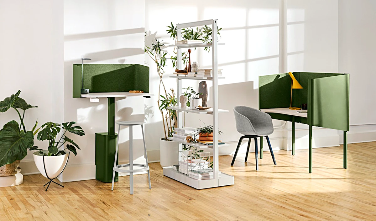 OE1 offers a range of items that can be used to create highly varied work settings.