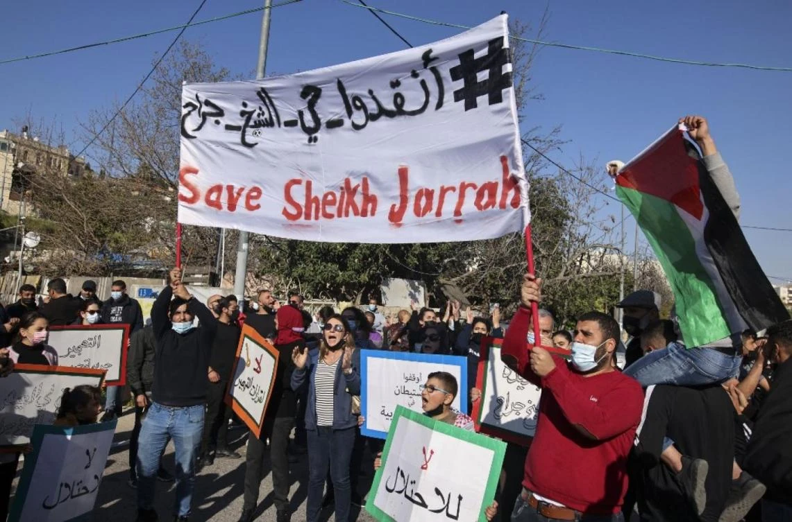 How East Jerusalem flashpoint Sheikh Jarrah got its own hashtag