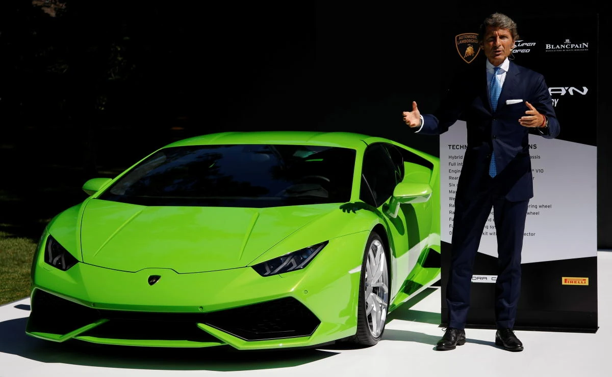 Lamborghini aims to produce an all-electric super car by the second half of the decade. (Reuters)