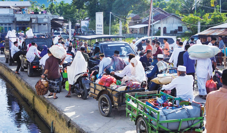Indonesia aims to vaccinate 181.5 million people or 70 percent of its 270 million population to develop herd immunity by the end of 2021. (AFP)