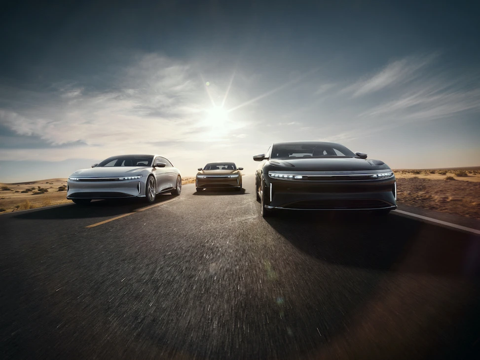 The merger comes as the carmaker prepares for the delivery of its first vehicle, Lucid Air. (Supplied)