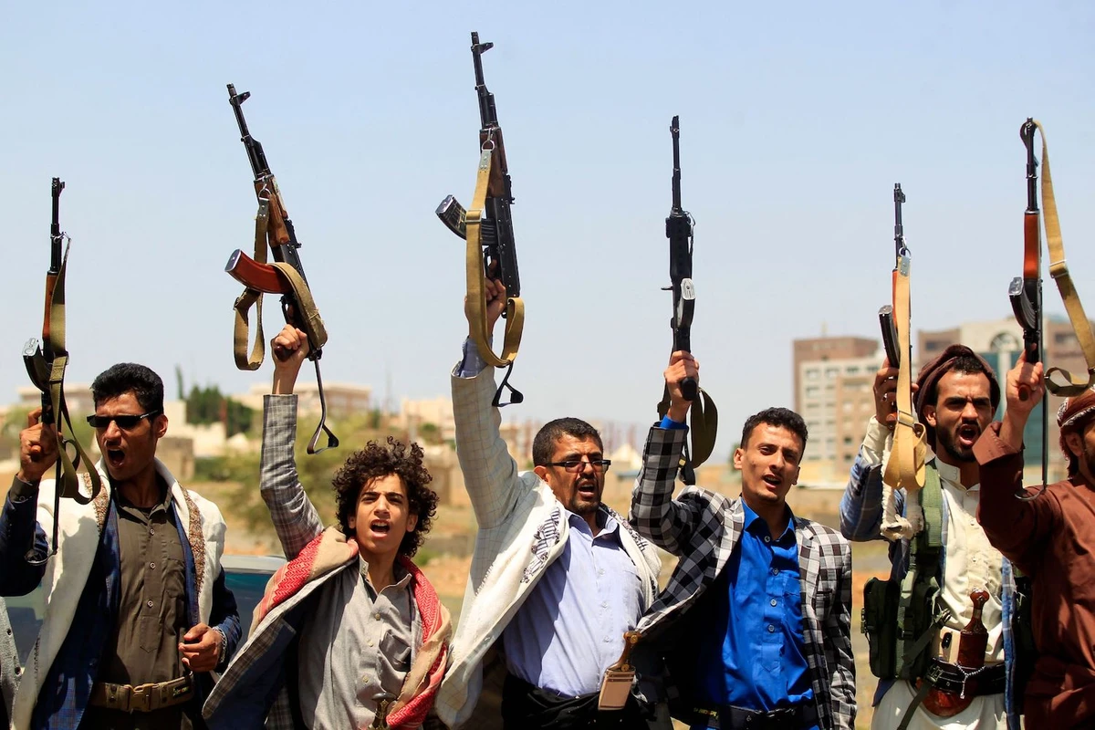 The United States is imposing sanctions on two Houthi military officials leading the Iran-aligned movement's offensive to seize Yemen's Marib region. (AFP)