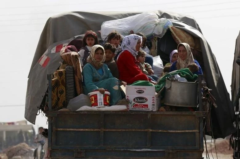 Syria tops countries with most internally displaced people