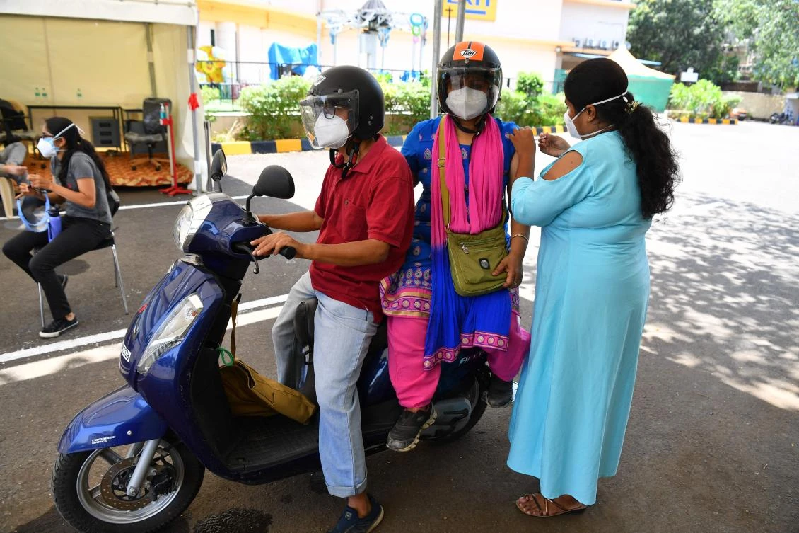 Mumbai, in India’s richest state of Maharashtra, struggled initially with one of the highest caseloads in the country but reined in the virus with strict lockdowns. (AFP)