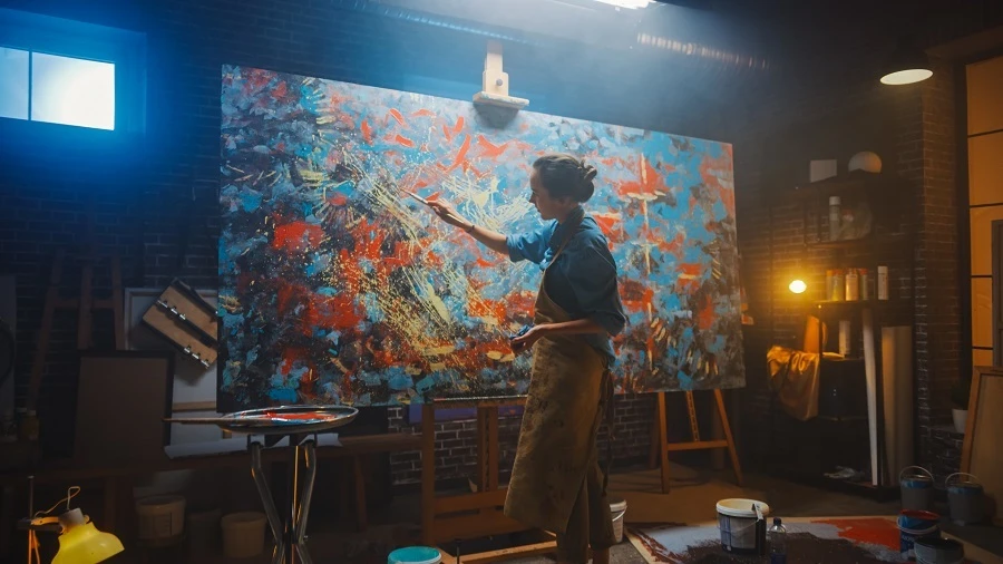 The program aims to offer artists who have recently been affected by instability a ‘breathing space.’ Shutterstock