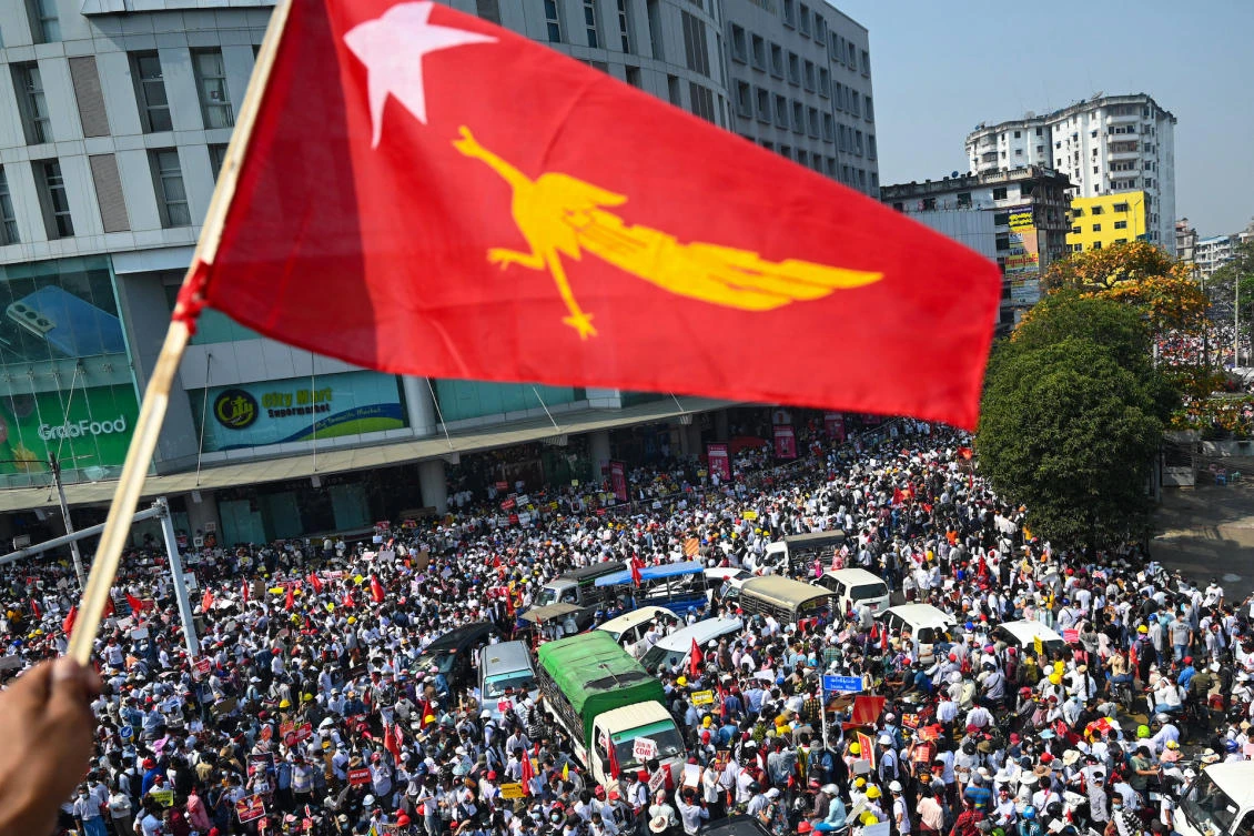 EU denounces Myanmar junta’s electoral body plan to dissolve Suu Kyi party