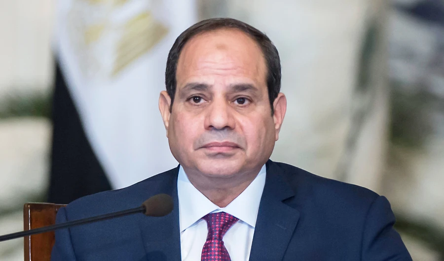 Egyptian President Abdel Fattah El-Sisi. (AFP)