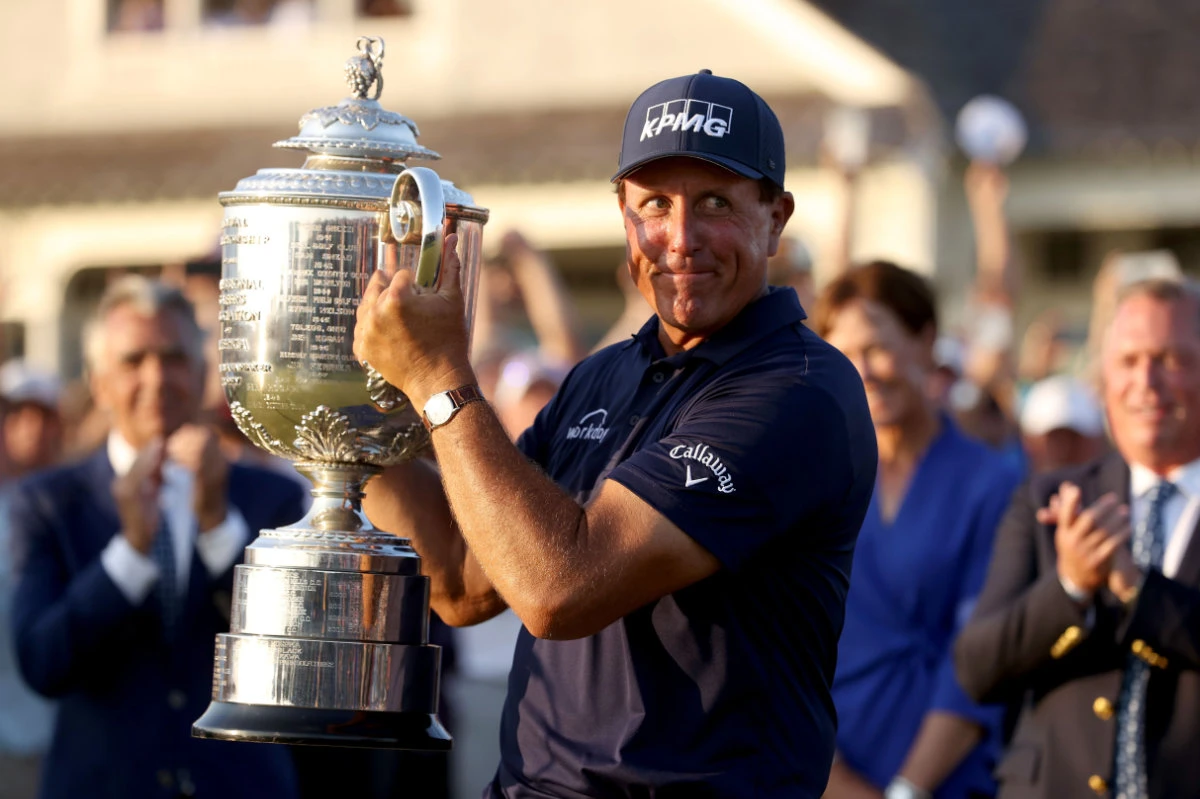 Mickelson becomes oldest major winner at 50 with epic PGA win