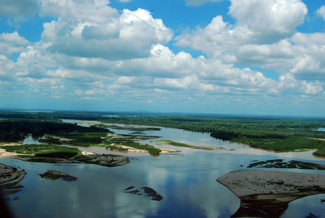 The project on the Rufiji River in eastern Tanzania will have a capacity of 2,115 megawatts. (Wikimedia Commons)