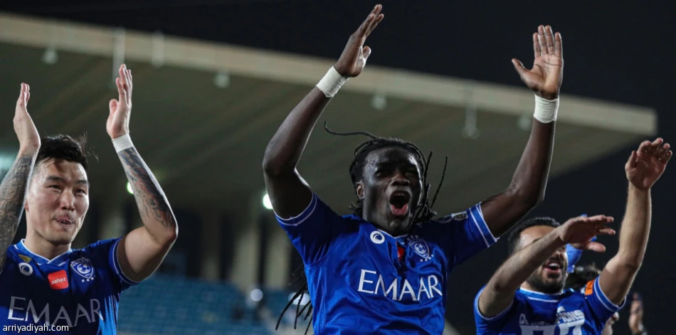 On Sunday Gomis scored the goal that clinched a 17th Saudi league title for Al-Hilal. (Arriyadiyah)