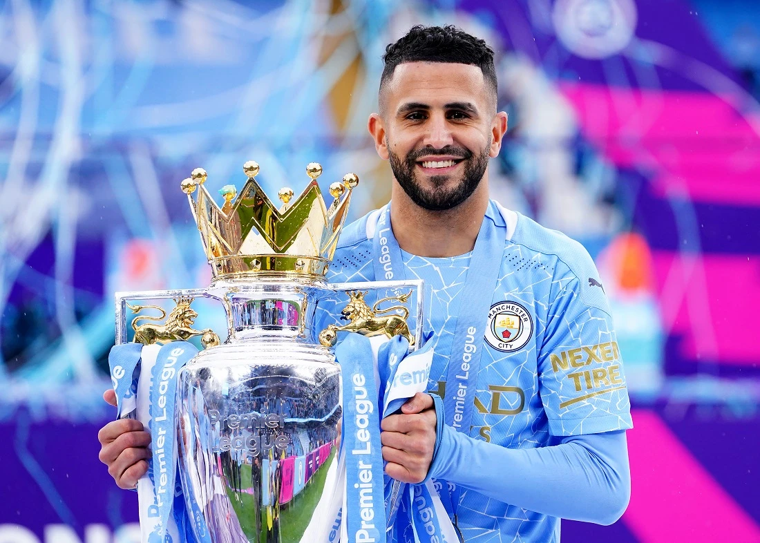 Riyad Mahrez could complete a historic treble with Manchester City in Saturday's Champions League Final against Chelsea. (Manchester City FC)
